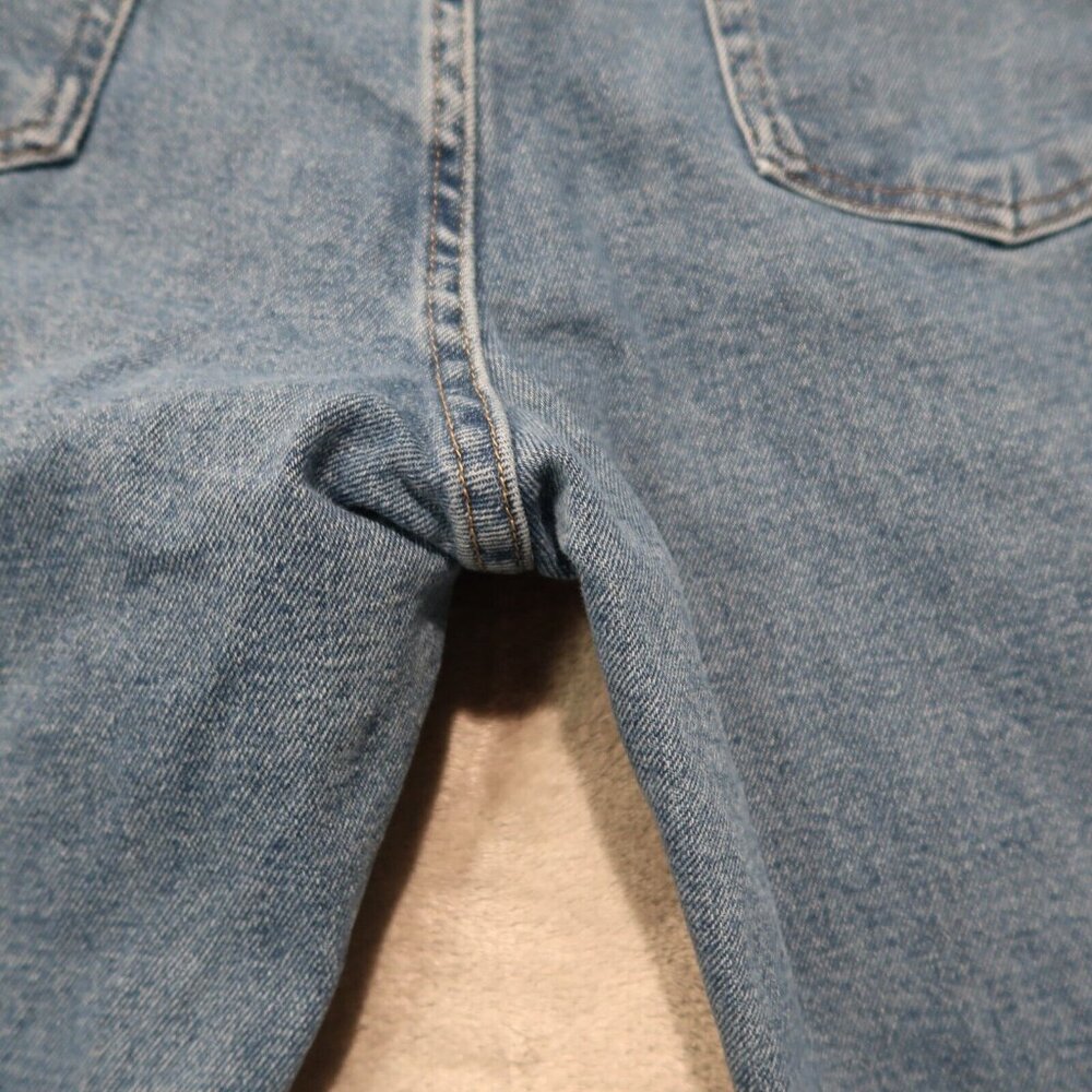 Wrangler Jeans Mens 38x30 Blue Flex Fit Straight Cowboy Western Rancher Rodeo - Picture 4 of 12